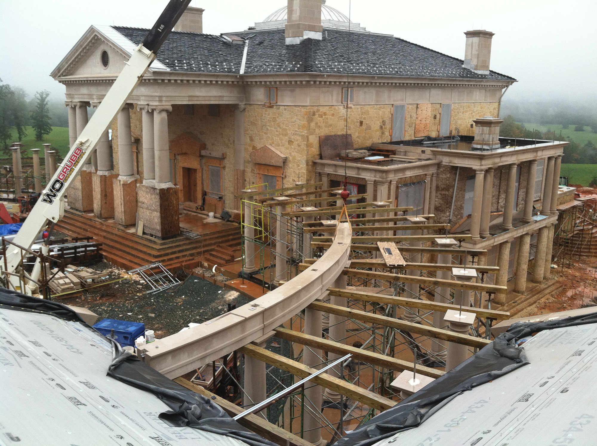 V-House construction