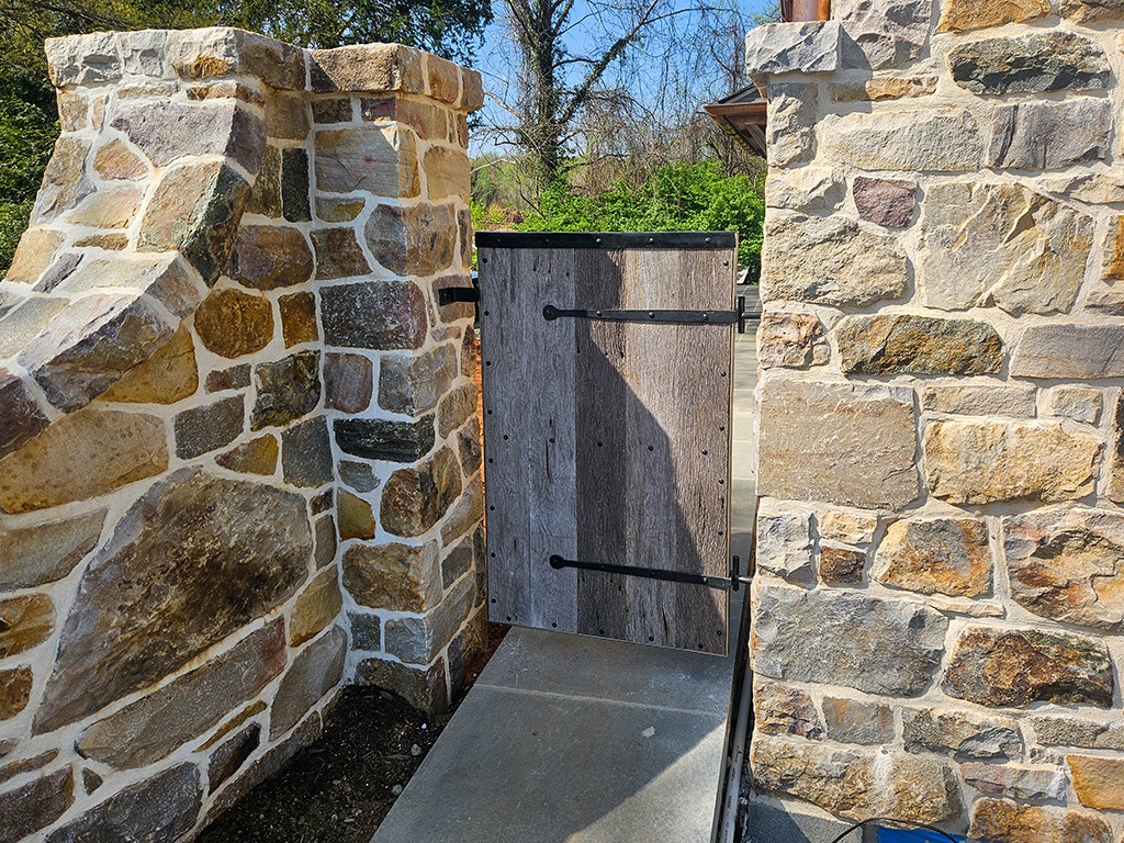 Barnwood garden gate